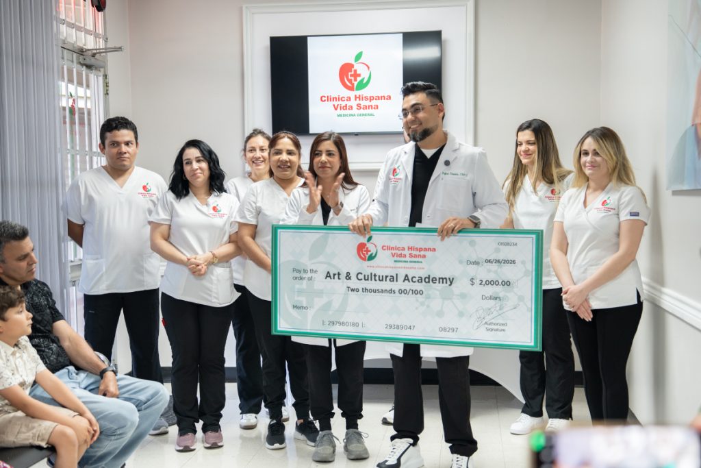 Clínica Hispana Vida Sana compartiendo con Art&Cultural Academy